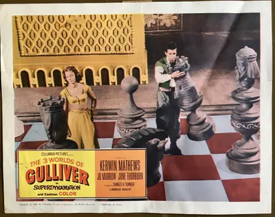 Sci-Fi/Horror Lobby Card Lot Of 46 (1950's/1960's) Various Titles. image 19