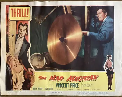 Sci-Fi/Horror Lobby Card Lot Of 46 (1950's/1960's) Various Titles. image 36