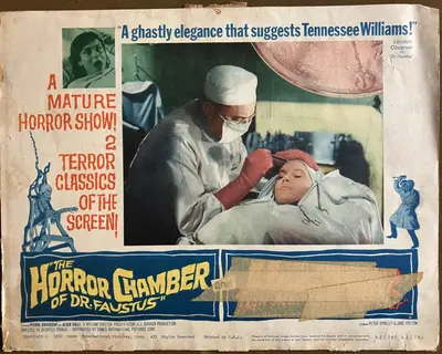 Sci-Fi/Horror Lobby Card Lot Of 46 (1950's/1960's) Various Titles. image 41