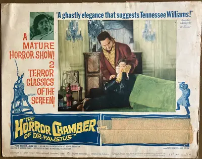 Sci-Fi/Horror Lobby Card Lot Of 46 (1950's/1960's) Various Titles. image 42