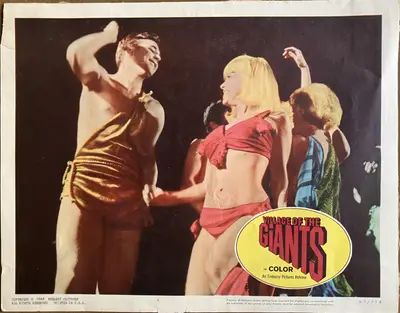 Sci-Fi/Horror Lobby Card Lot Of 46 (1950's/1960's) Various Titles. image 44