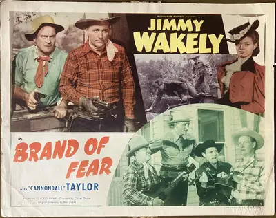 Western Title Card Lot Of 11 Cards image 8