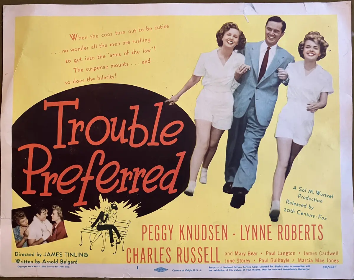 Trouble Preferred Lobby Cards (6)