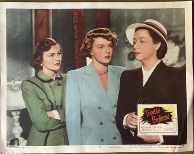 Trouble Preferred Lobby Cards (6) image 4