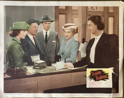 Trouble Preferred Lobby Cards (6) image 5