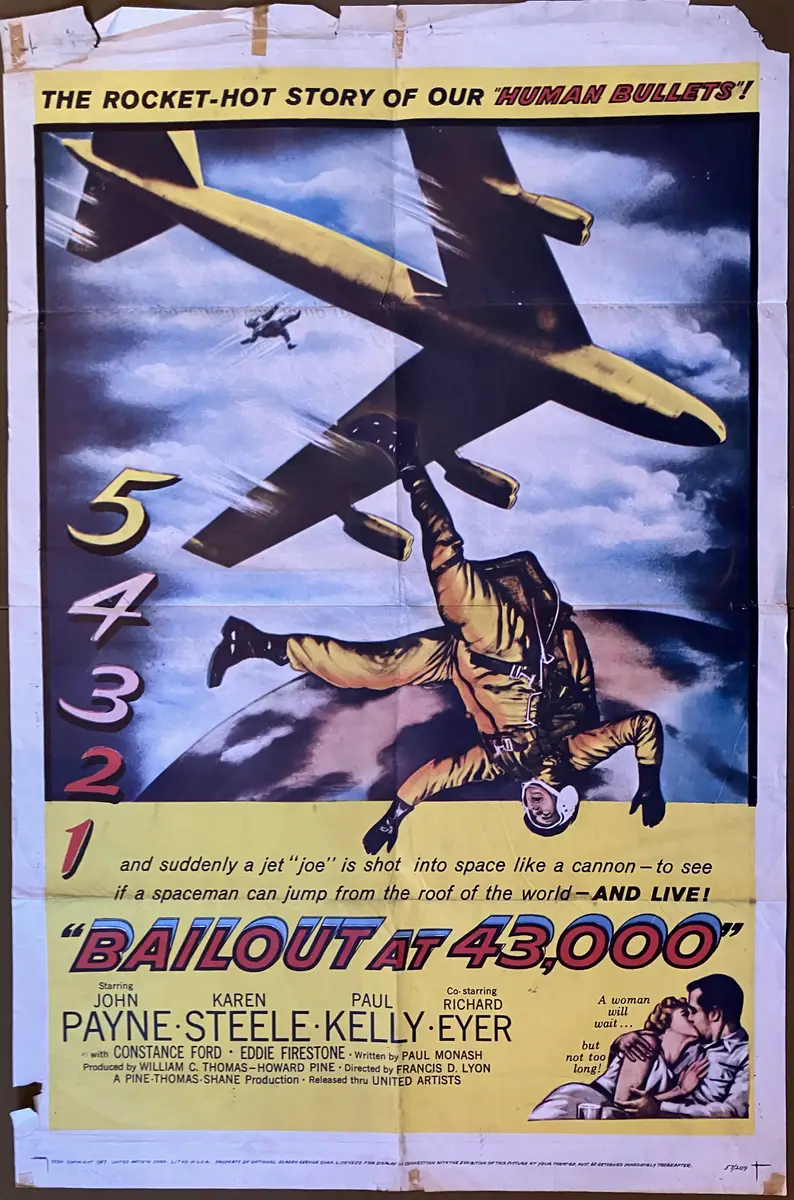 Bailout at 43,000 One Sheet