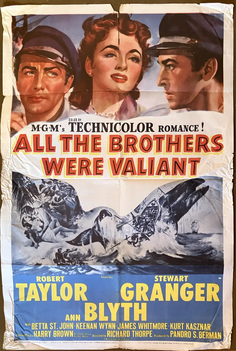 All the Brothers Were Valiant One Sheet