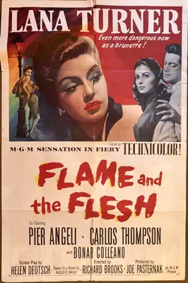 Flame and the Flesh One Sheet image 1