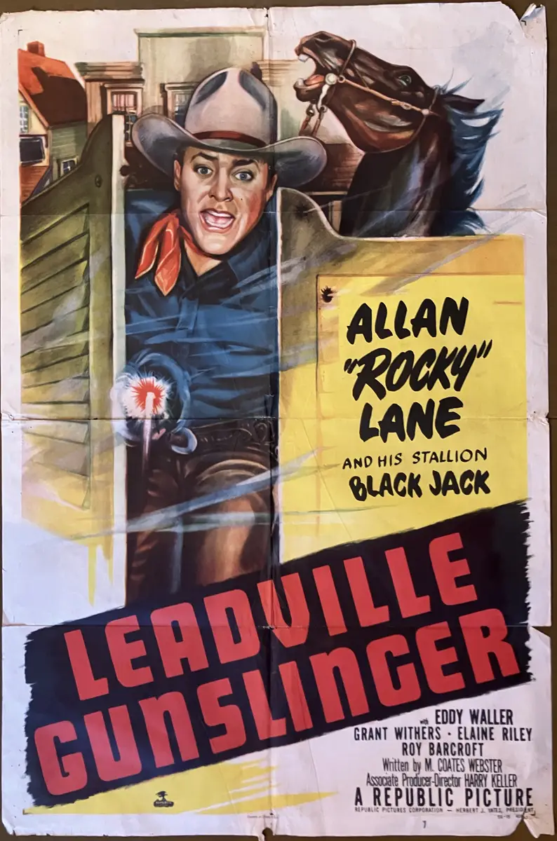 Leadville Gunslinger One Sheet