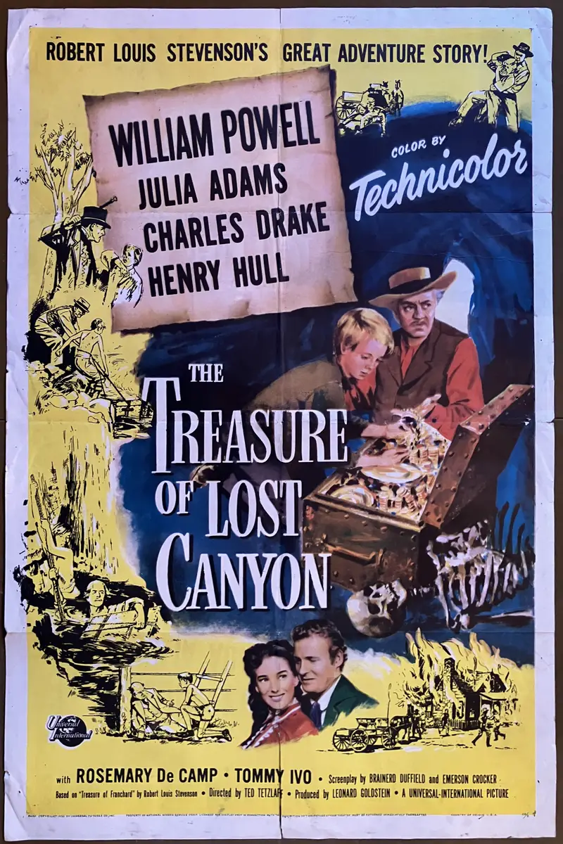 Treasure of Lost Canyon One Sheet