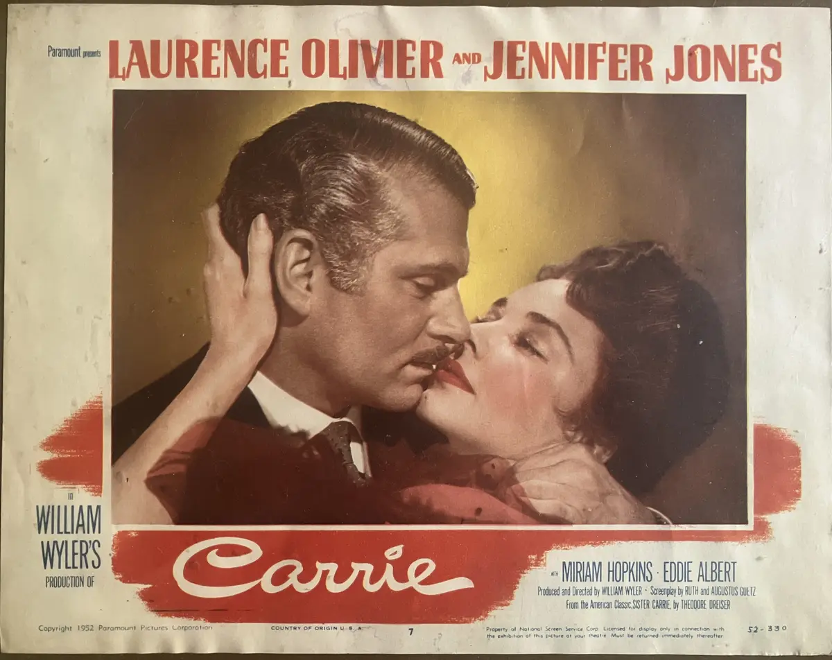 Carrie Lobby Card Set Of 8