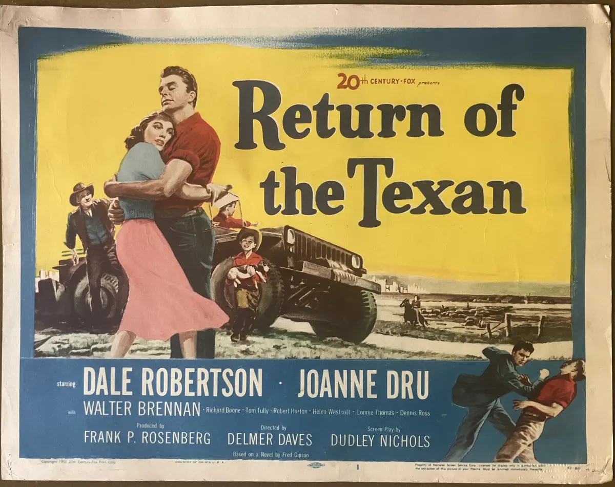 Return of the Texan Lobby Cards (7)