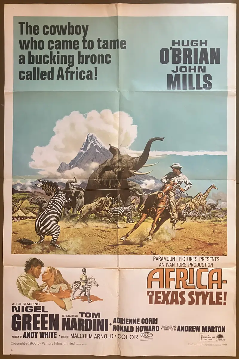 Africa: Texas Style! One Sheet