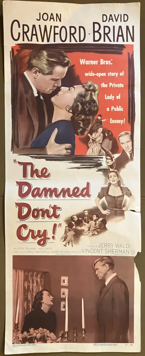 Damned Don't Cry Insert