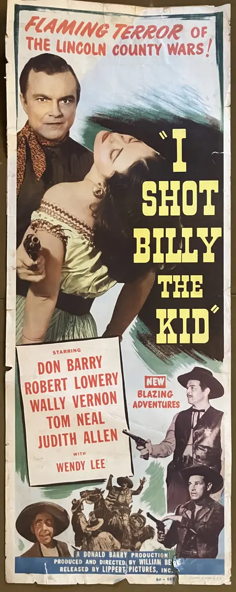 I Shot Billy the Kid Insert