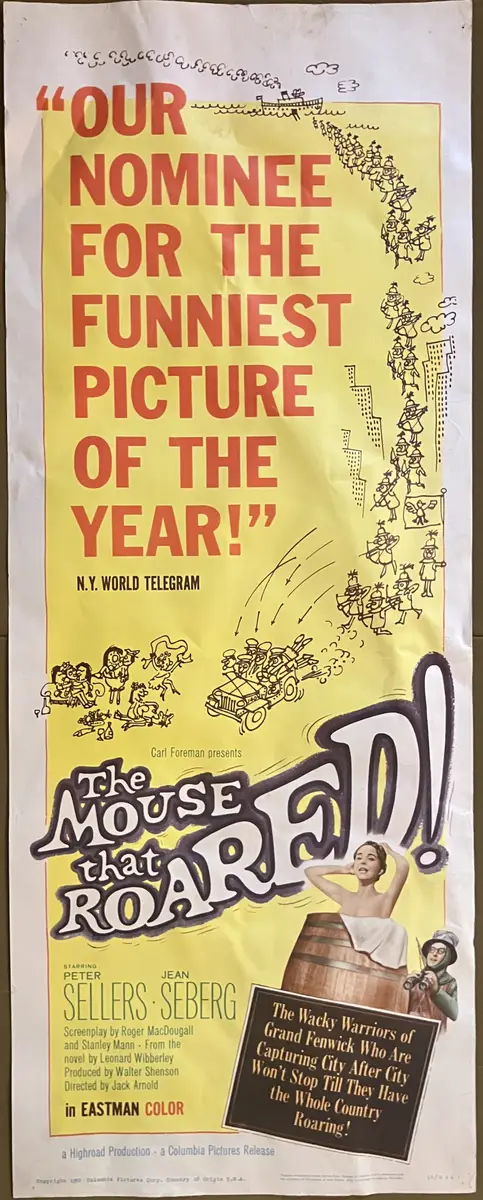 Mouse That Roared Insert