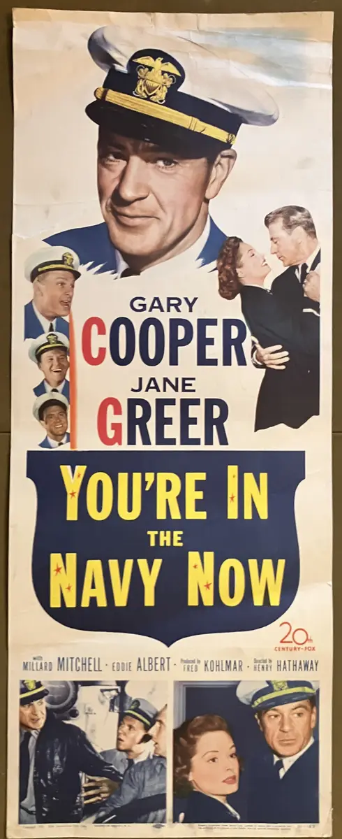 You're in the Navy Now Insert