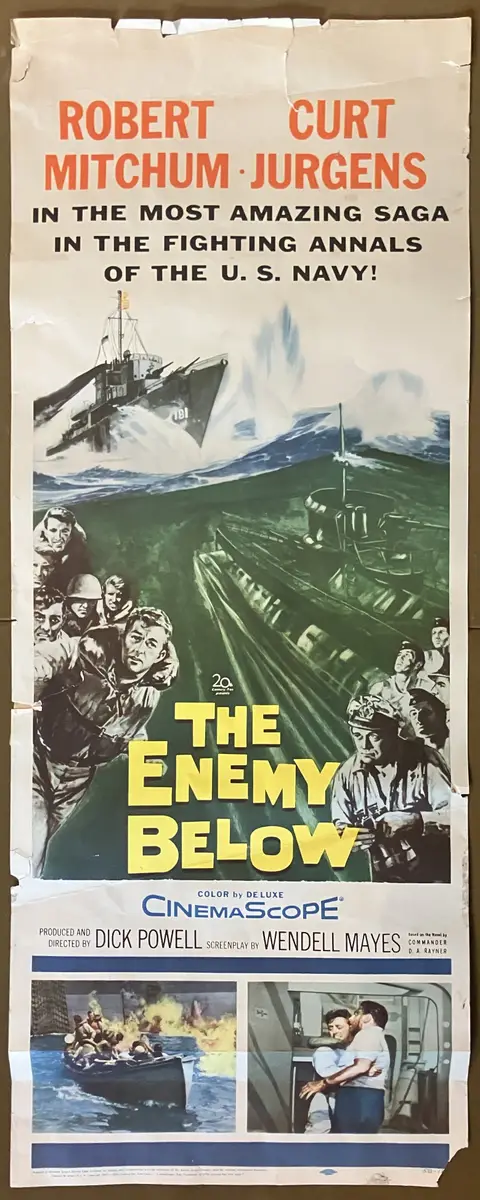 Enemy Below Insert