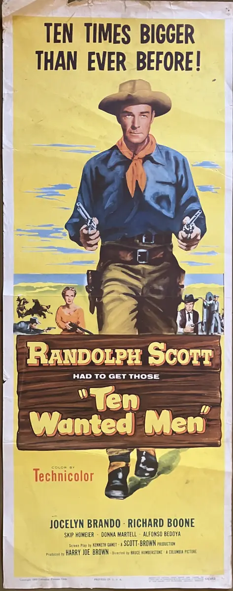 Ten Wanted Men Insert