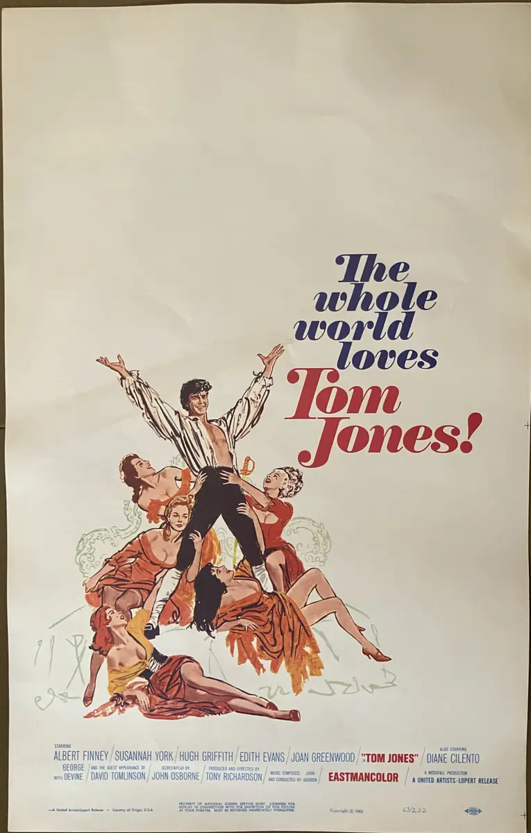 Tom Jones Window Card