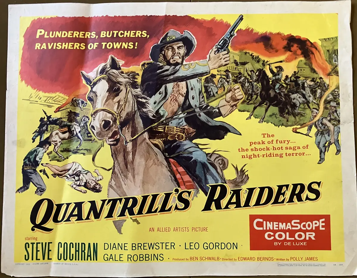 Quantrill's Raiders Half Sheet