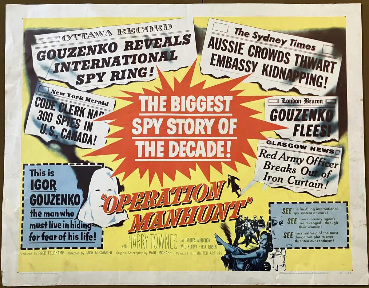 Operation Manhunt Half Sheet