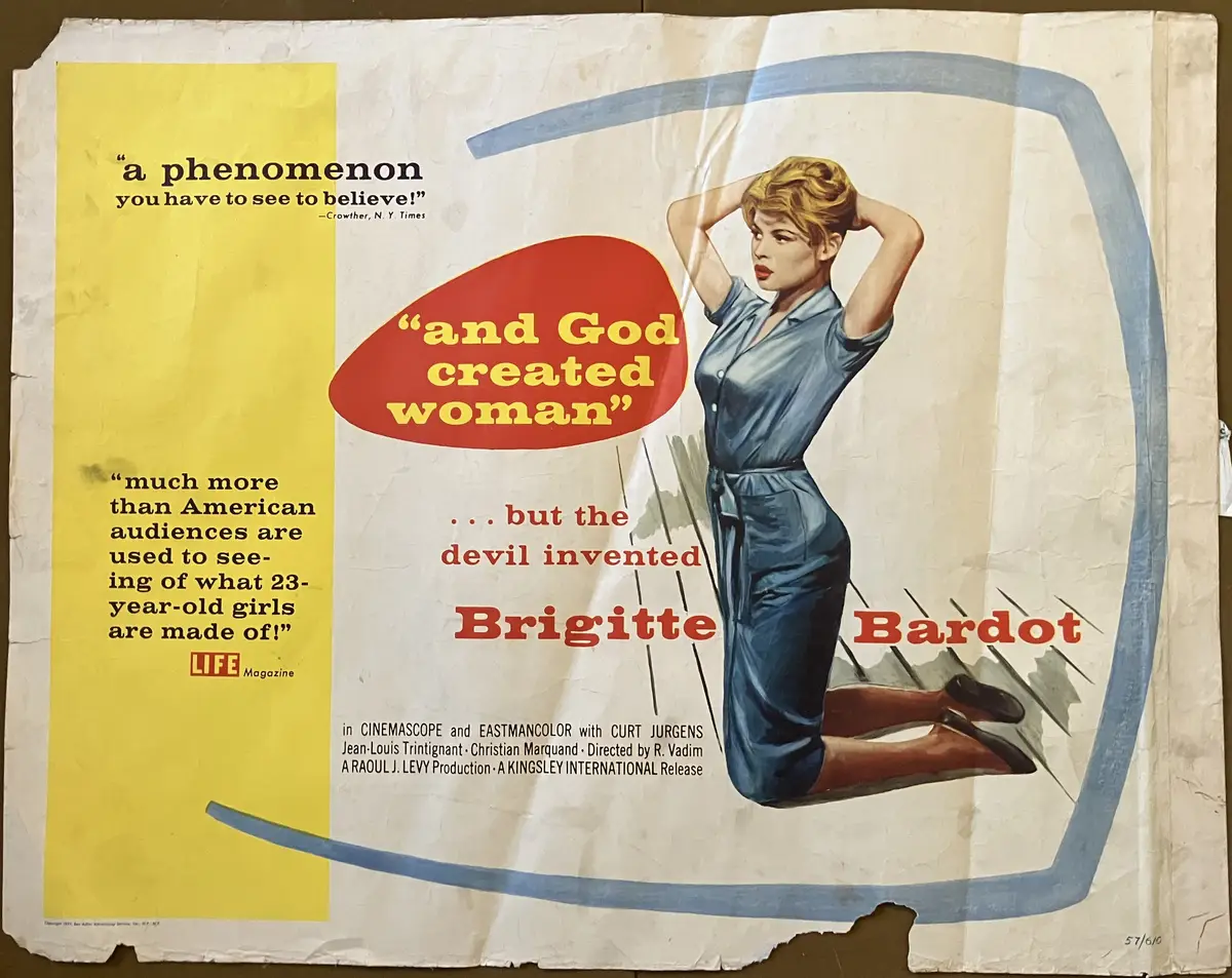 ...And God Created Woman Half Sheet