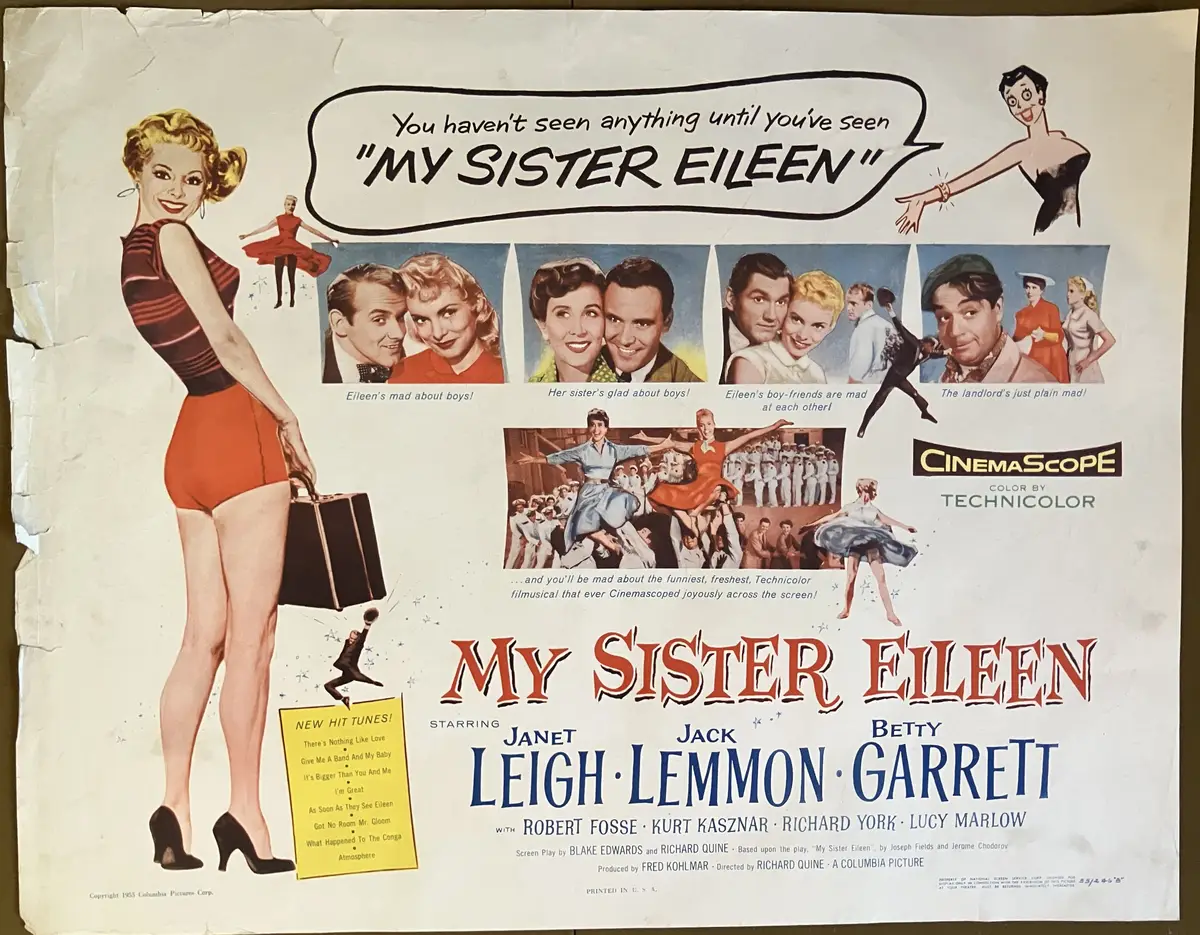 My Sister Eileen Half Sheet