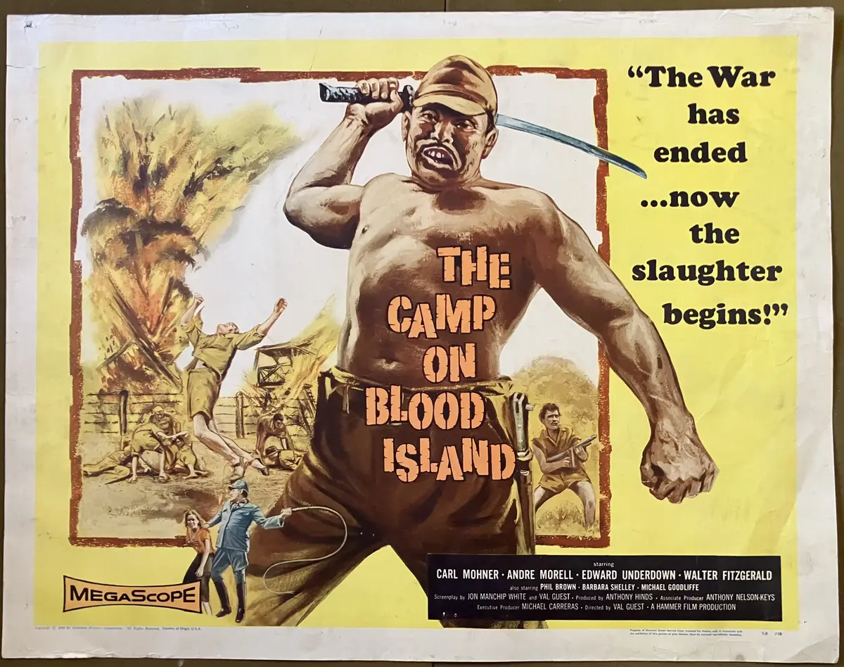 Camp on Blood Island Half Sheet