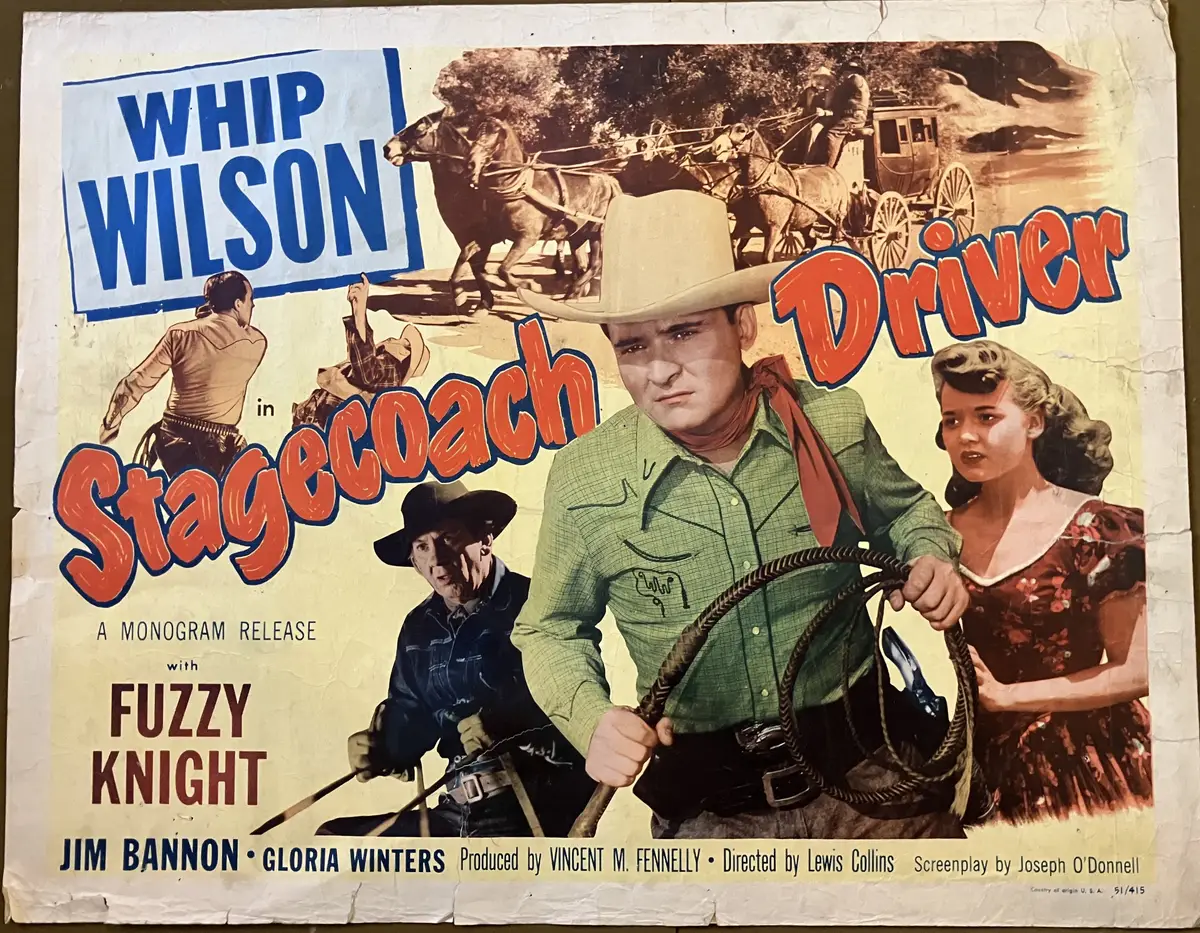 Stagecoach Driver Half Sheet