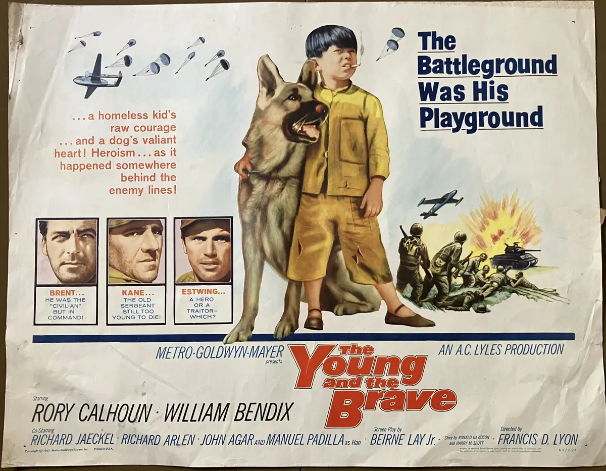 Young and the Brave Half Sheet