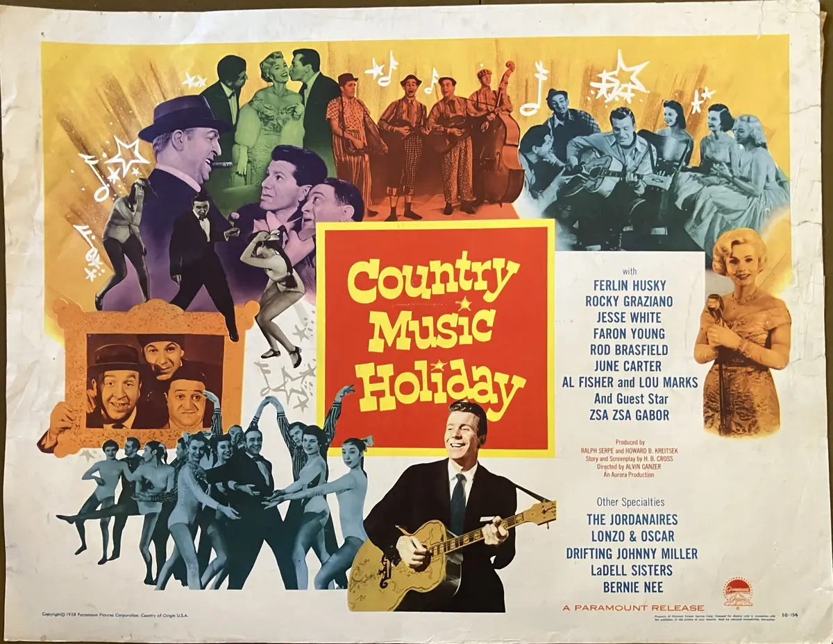 Country Music Holiday Half Sheet
