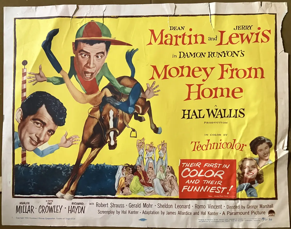 Money from Home Half Sheet 3/D Style