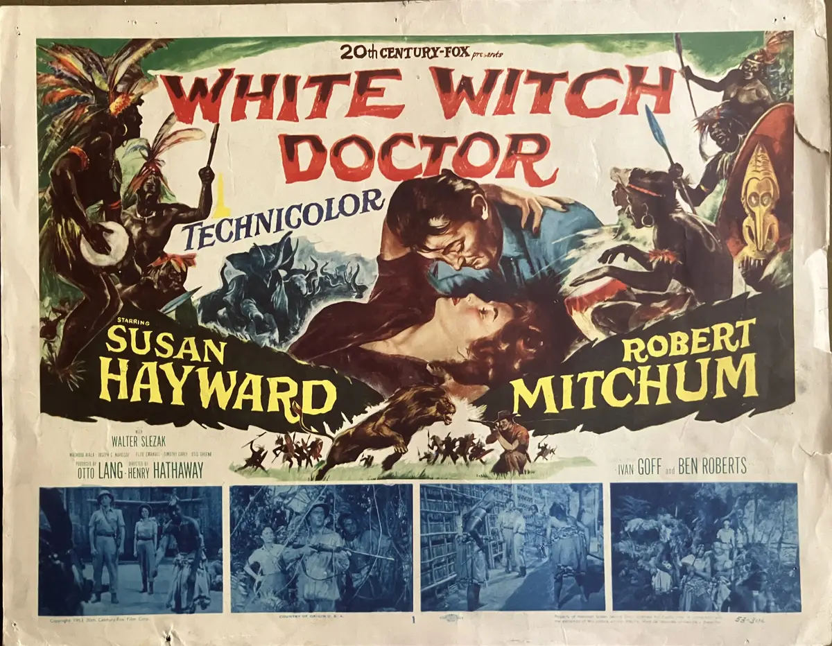 White Witch Doctor Title Card