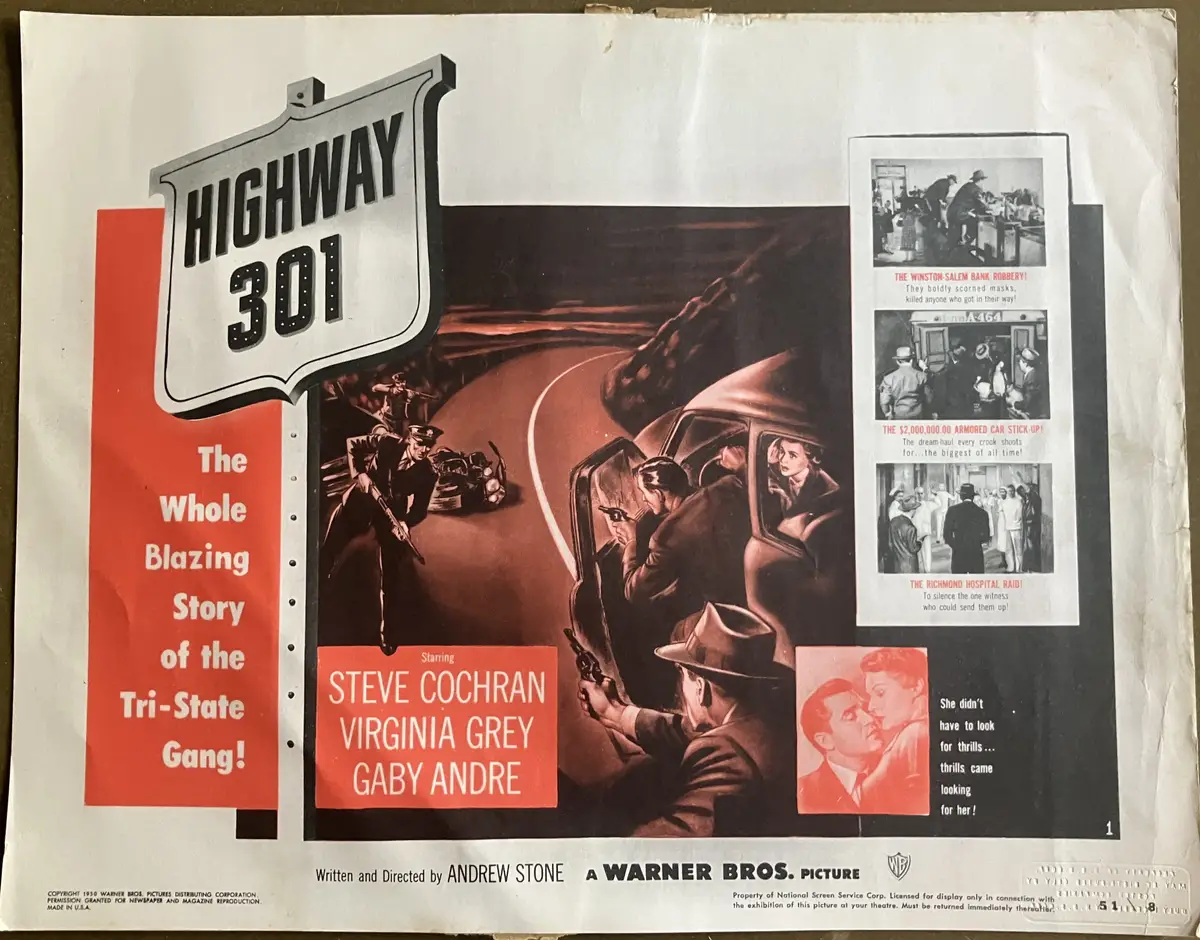 Highway 301 Title Card