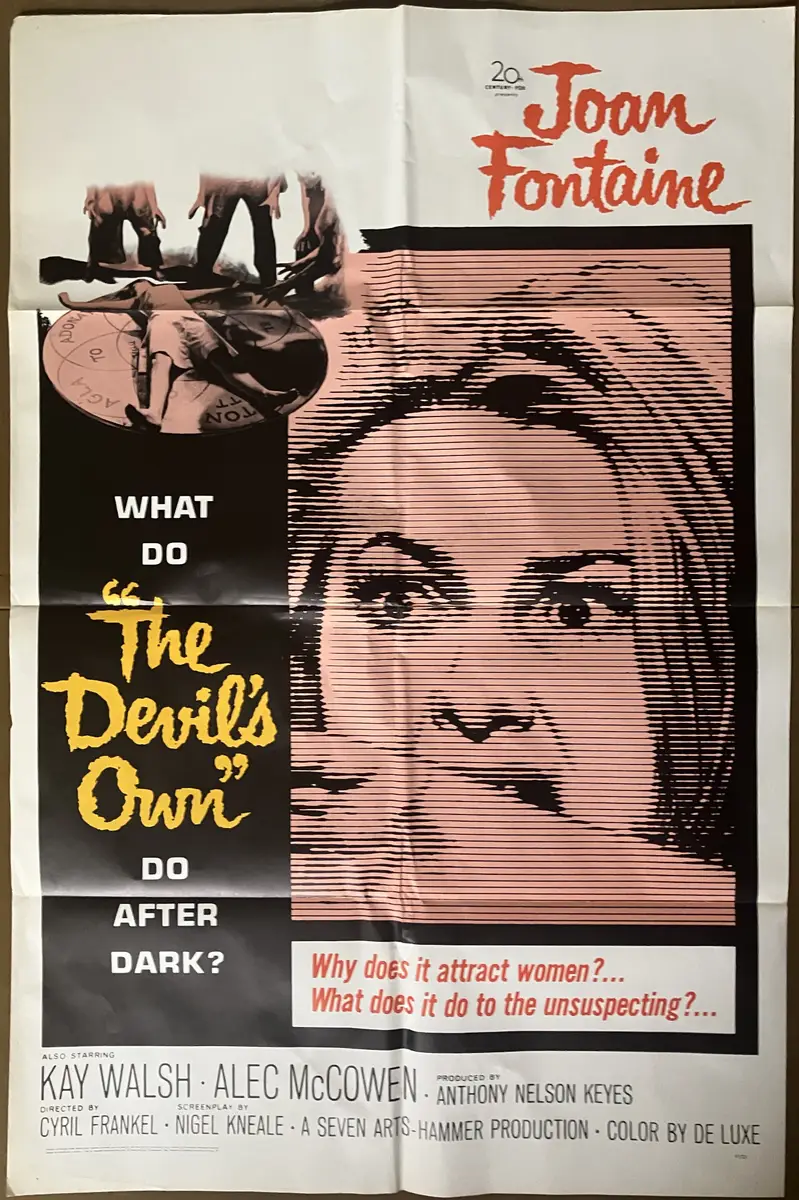 The Devil's Own AKA The Witches One Sheet