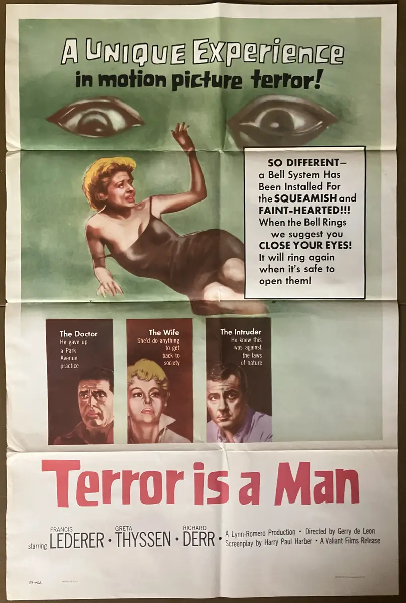 Terror Is a Man One Sheet