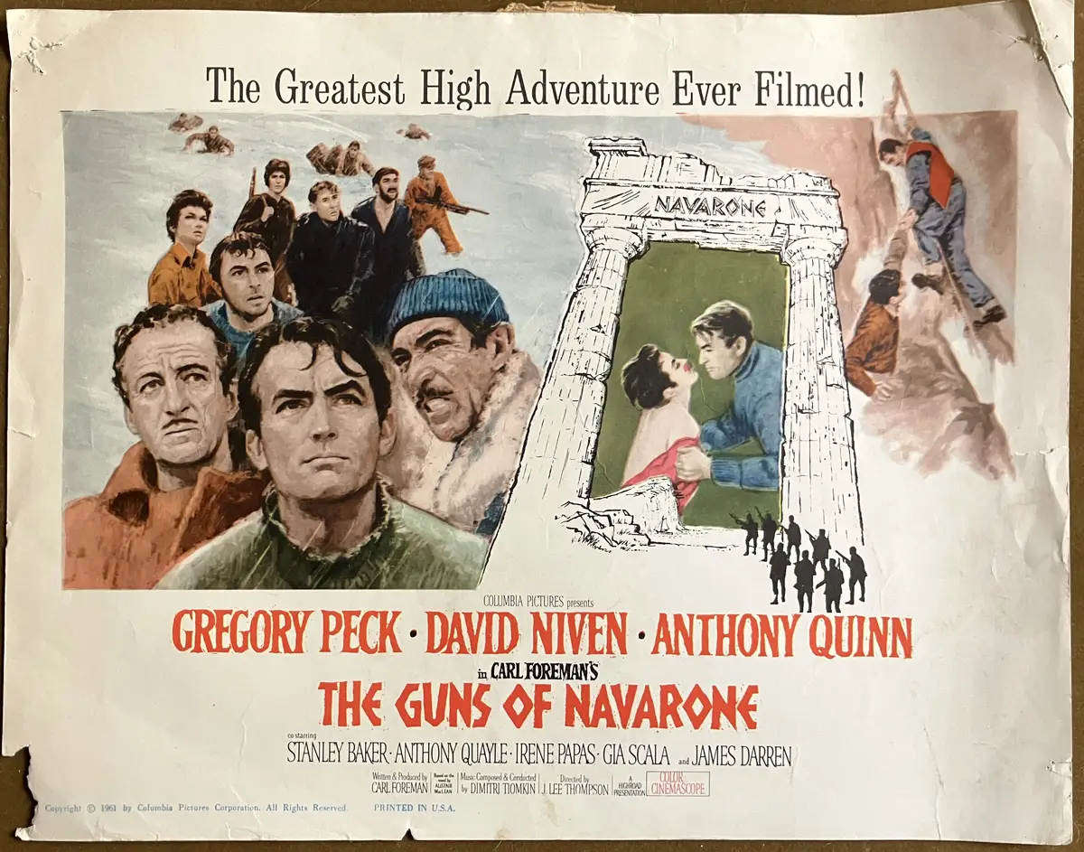Guns of Navarone Lobby Cards (2)