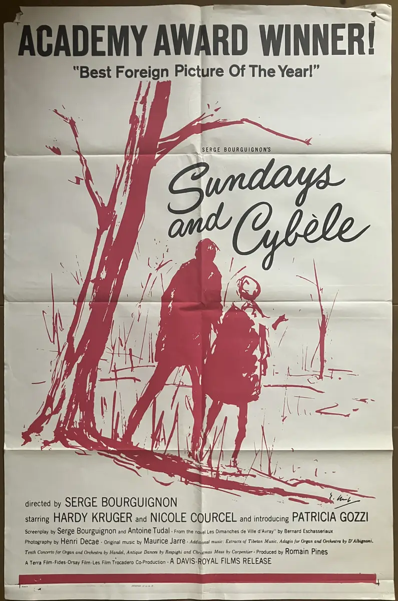 Sundays and Cybele One Sheet